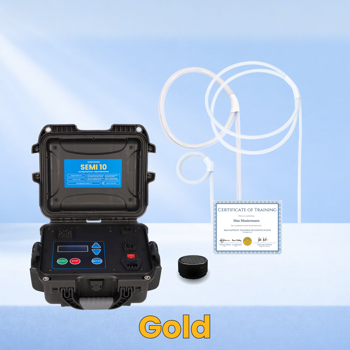 MagnaWave SEMI 10 – Gold-Paket (Pferd) | PEMF-Magnetfeldtherapie